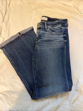 BKE Women's Flare Jeans - Medium Blue Wash